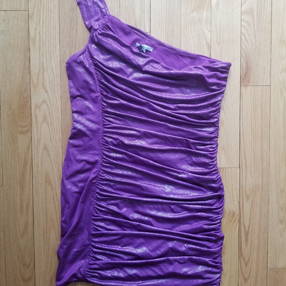 Charlotte Russe purple dress size XL